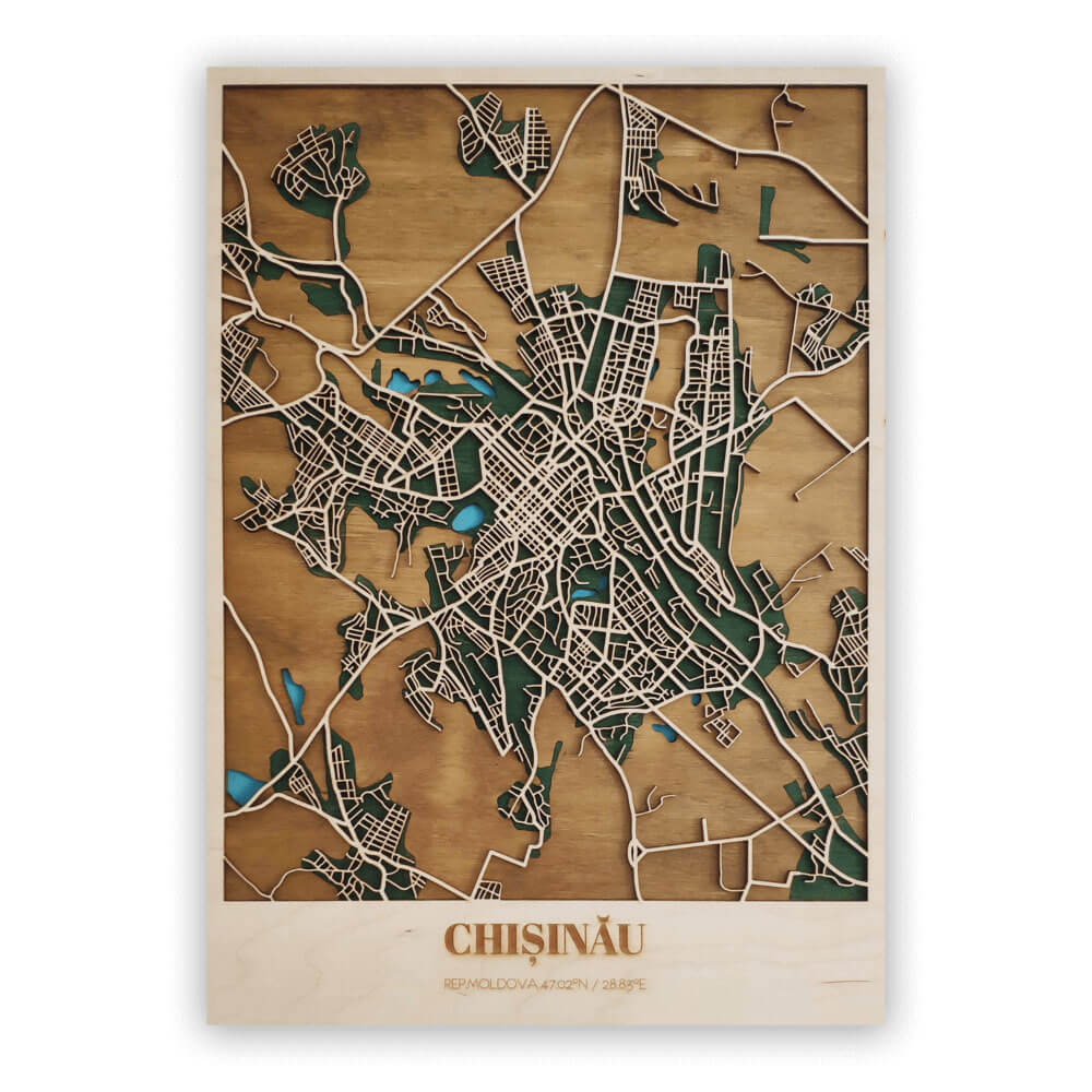 Harta Lemn Chisinau